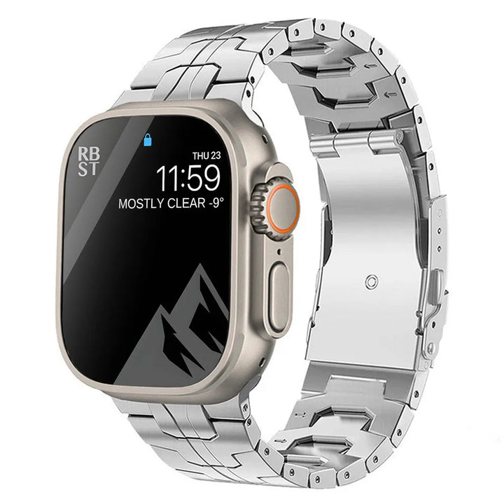 Titanium Metal Strap For Apple Watch UItra 2 Band 49mm 44mm 45mm 40mm 41mm 42 38 Link Bracelet iWatch Series 6 5 4 SE 7 8 8 band