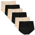 6pcs Women's Panties High Waist Underwear Large Size Fashion Girls Briefs Plus Size Breathable Lace Panty Female Lingerie