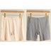 2pcs Women's Safety Pants Underwear Ice Silk High Waist Shorts Panties For Women Plus Size No Trace Leggings With pockets