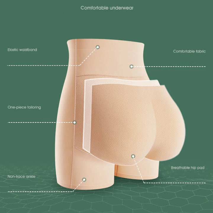 1pcs Padded Butt Lifter Corrective Underwear Butt Enhancer Body Shaper Modeling Strap Fake Hip Shapwear Panty Push Up Panties