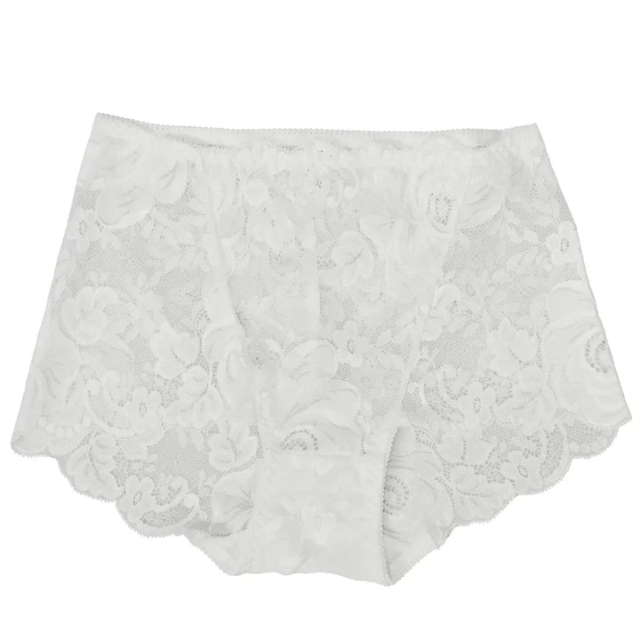 Womens Lace Underwear Seamless Solid Breathable Underpants Female Luxury Floral Embroidery Comfortable Mesh Hollow Out Panties