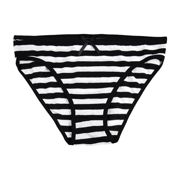 Cotton Panties for Woman Sexy Lace Underwear Briefs Set Lingerie Girls Ladies Bikini Underpants Striped Print knickers 5 Pcs/lot