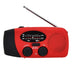 radio Emergency Solar Hand Crank Solar Radio with LED Flashlight for camp, AM/FM  Portable  Radio 2000mAh power bank Charging light