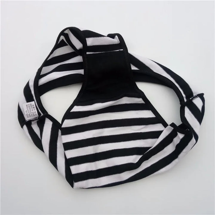 Cotton Panties for Woman Sexy Lace Underwear Briefs Set Lingerie Girls Ladies Bikini Underpants Striped Print knickers 5 Pcs/lot