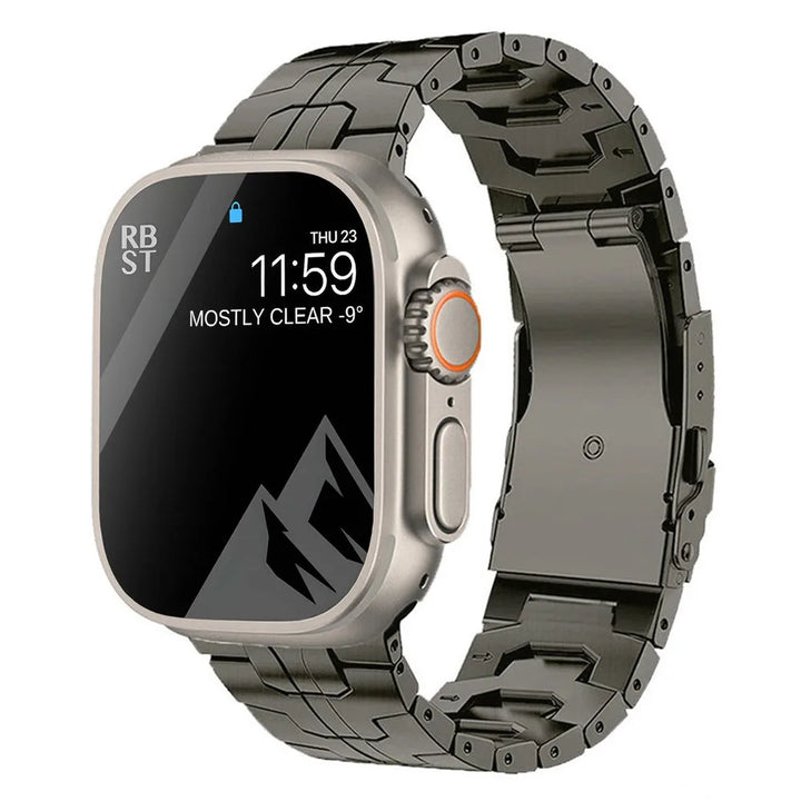 Titanium Metal Strap For Apple Watch UItra 2 Band 49mm 44mm 45mm 40mm 41mm 42 38 Link Bracelet iWatch Series 6 5 4 SE 7 8 8 band
