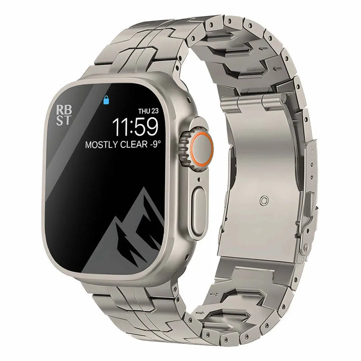 Titanium Metal Strap For Apple Watch UItra 2 Band 49mm 44mm 45mm 40mm 41mm 42 38 Link Bracelet iWatch Series 6 5 4 SE 7 8 8 band